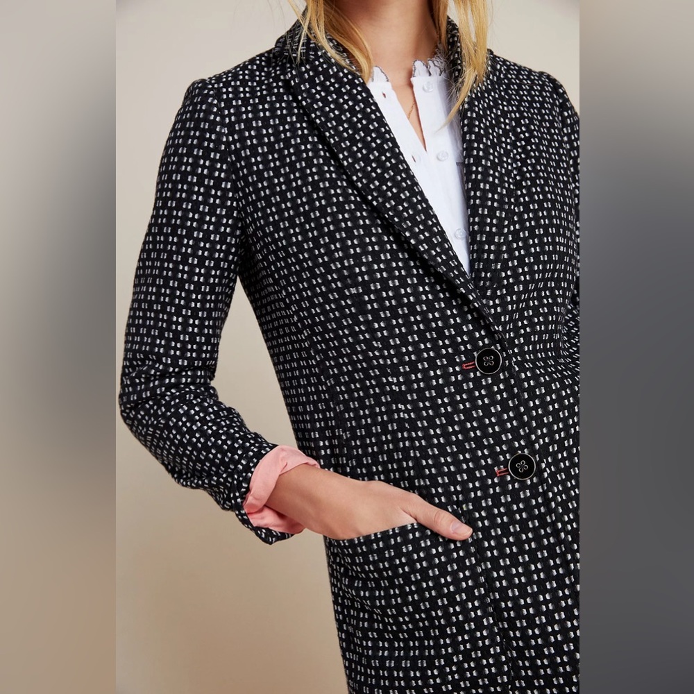 Anthropologie Filipa Textured Blazer Size Small NWT - Picture 6 of 8